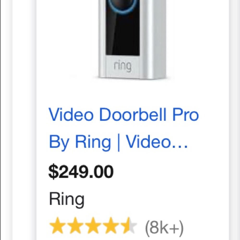 Ring Pro Door Bell